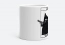 Чашка Чорний кіт - паляниця