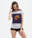 Жіноча футболка Квітуча гілка апельсину