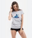 Жіноча футболка Whale. Keep going