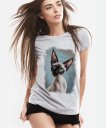 Жіноча футболка Oрієнтальний Сіамський Кіт
