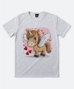 Чоловіча футболка Кінь з Крилами Кохання. Пегас з Серцями 