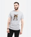 Чоловіча футболка Миле кошеня з великими очима