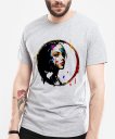 Чоловіча футболка Обличчя дівчини в абстрактному стилі