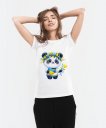 Жіноча футболка Мила українка панда 