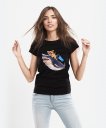 Жіноча футболка NAFO Shark