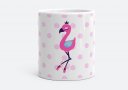 Чашка принцесса фламинго балерина