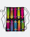 Рюкзак яркий узор с пенни скейтбоардами (Penny skateboard print)