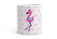 Чашка принцесса фламинго балерина