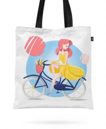 Авоська summer girl bicycle