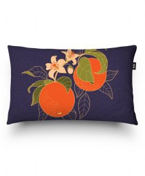 Подушка прямокутна Квітуча гілка апельсину