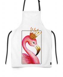 Фартух Акварельний фламінго | Watercolor flamingo