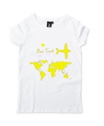 Жіноча футболка Best travel