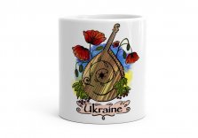 Чашка Бандура Ukraine bandura