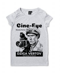 Жіноча футболка Дзиґа Вертов