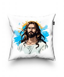 Подушка квадратна Аніме Ісус 