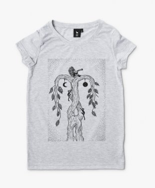 Жіноча футболка мировое древо