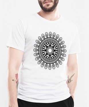 Чоловіча футболка абстрактный цветок
