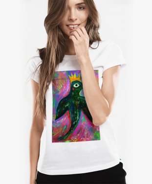 Жіноча футболка Птица счастья