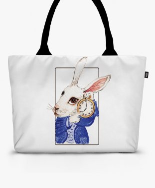 Шопер Акварельний кролик | Watercolor Rabbit