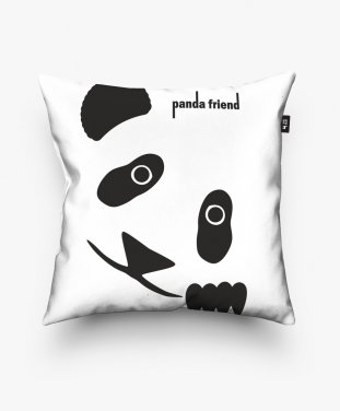Подушка квадратна Друг Панда