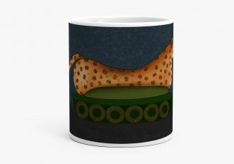 Чашка Леопард