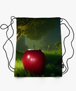 Рюкзак Червоне яблуко у саду