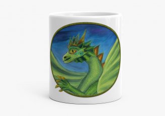 Чашка Салатовий дракон
