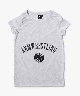 Жіноча футболка Армреслінг (Armwrestling)