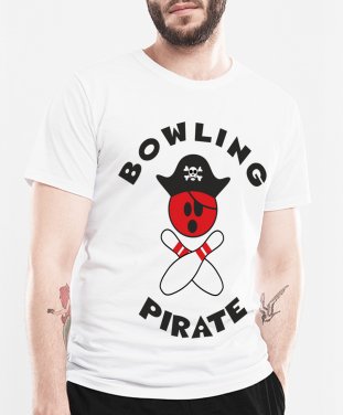 Чоловіча футболка Bowling pirate