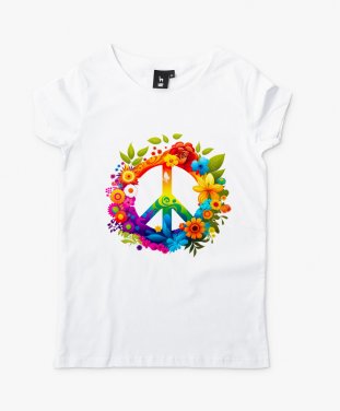 Жіноча футболка Знак Миру 