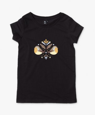 Жіноча футболка Милі пташки | Cute Birds
