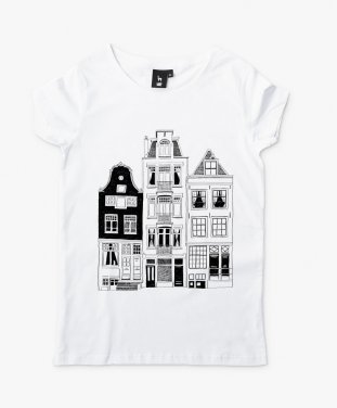 Жіноча футболка Нідерландські будиночки