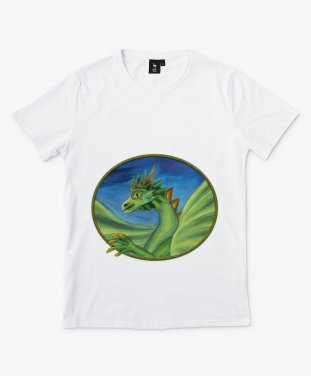 Чоловіча футболка Салатовий дракон