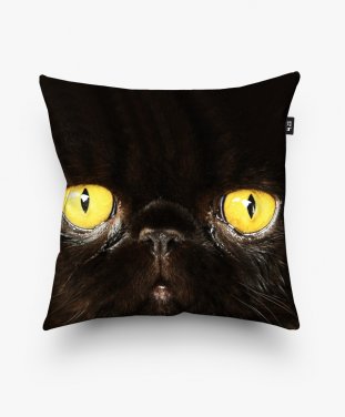 Подушка квадратна Black Cat