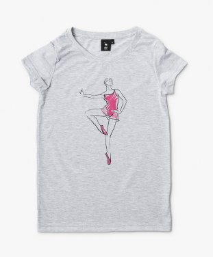 Жіноча футболка Балерина
