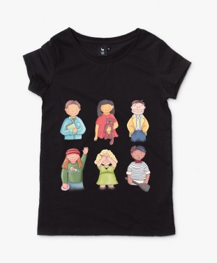 Жіноча футболка Діти