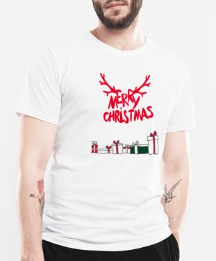 Чоловіча футболка Merry Christmas