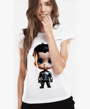 Жіноча футболка Милий малюк у рок стилі
