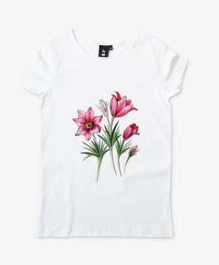 Жіноча футболка Квітка Сон - Трава