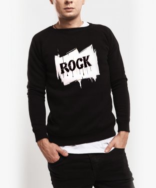 Чоловічий світшот Напис "ROCK"