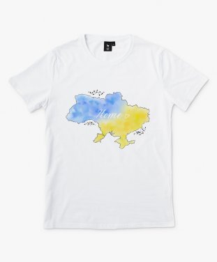 Чоловіча футболка My home is Ukraine