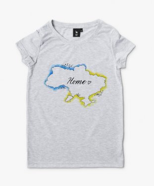 Жіноча футболка Sweet home Ukraine 