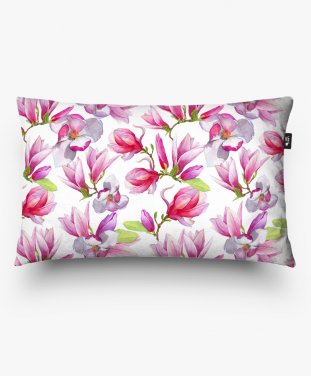 Подушка прямокутна Magnolia flowers