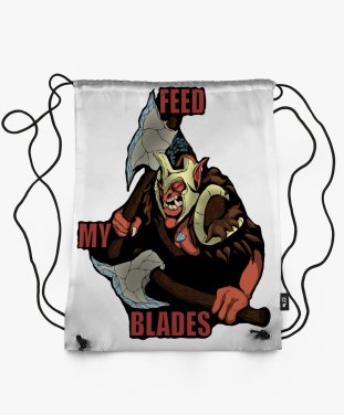 Рюкзак Troll Warlord "Feed my blades"