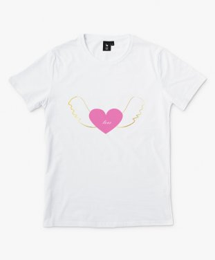Чоловіча футболка heart with wings
