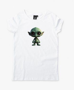 Жіноча футболка Маленький інопланетянин