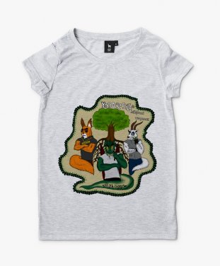 Жіноча футболка Іґґдрасілль і Скандинавські міфічні тварини 2.0