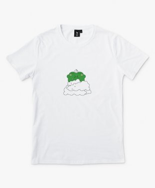 Чоловіча футболка Жабеня у хмаринках