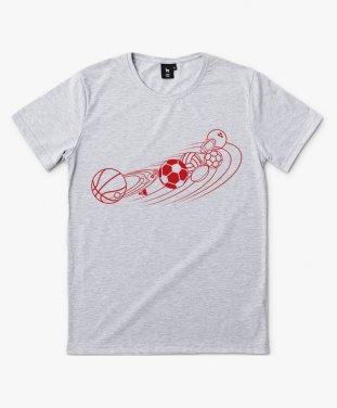 Чоловіча футболка М,ячова Система Ball System