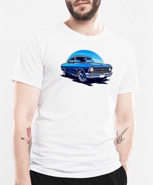 Чоловіча футболка Старий потужний автомобіль
